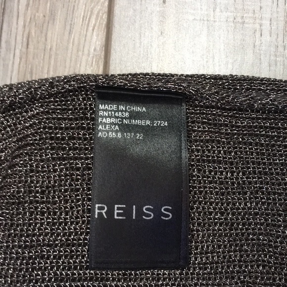 Reiss metallic silver top - Picture 7 of 11